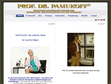 Tablet Screenshot of dr-pamukoff.com